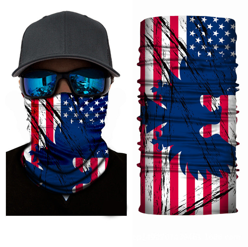 Camouflage Neck Gaiters Bandanas Fabric Cycling Motorcycle Fashion Face Masks