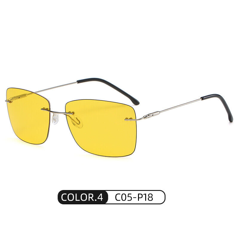 AU Quality New Style Unisex Night Vision Eyewear Anti UV400 Polarized Sunglasses