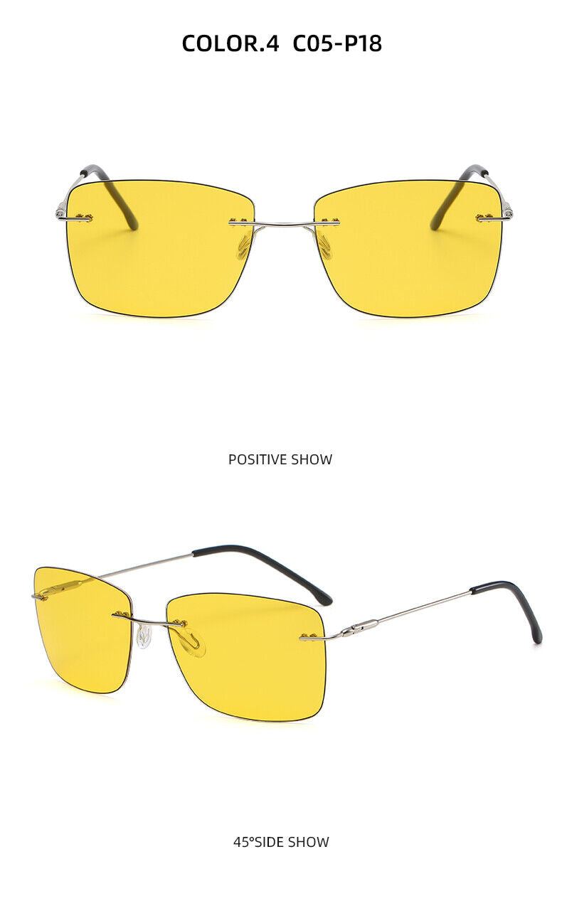 AU Quality New Style Unisex Night Vision Eyewear Anti UV400 Polarized Sunglasses