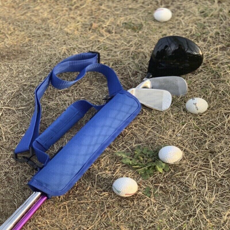 Portable Foldable Lightweight Golf Club Bag Lithe Travel Shoulder Handheld
