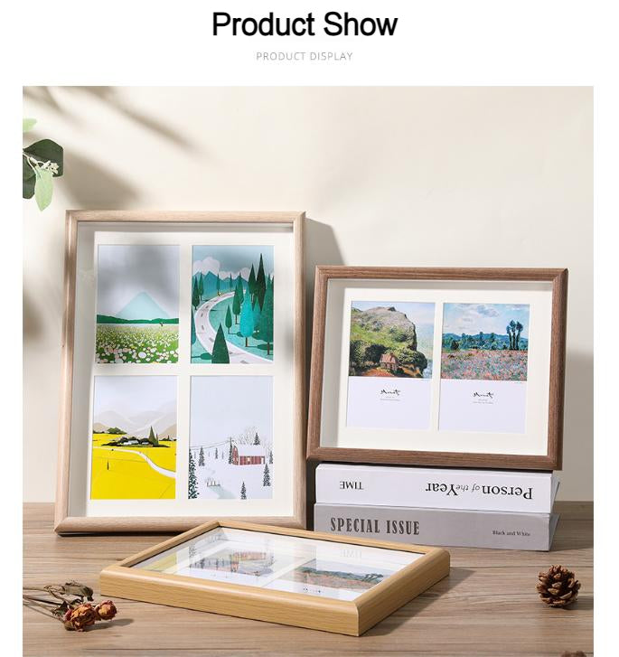 Fashion Collage Multi Openings Photos Hole Gallery Picture Frame Family Gift