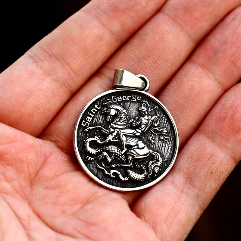 Unisex Mixed Theme Titanium Steel Vintage Art Punk Biker Retro Pendant Gift