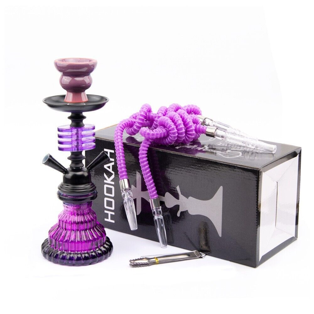 Handmade Traditional Collectible Gift Premium 2 Hose Shisha Hookah Complete Set