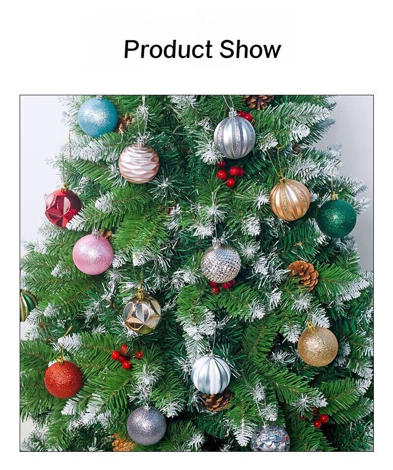 Christmas Tree Baubles Balls Fillable Xmas Tree Hanging Balls Party Gift Pack