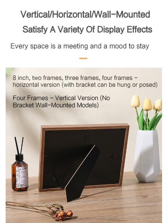 Fashion Collage Multi Openings Photos Hole Gallery Picture Frame Family Gift