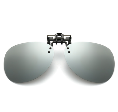 Unisex Polarized Clip On Flip up Sunglasses Driving glasses UV400 Protection