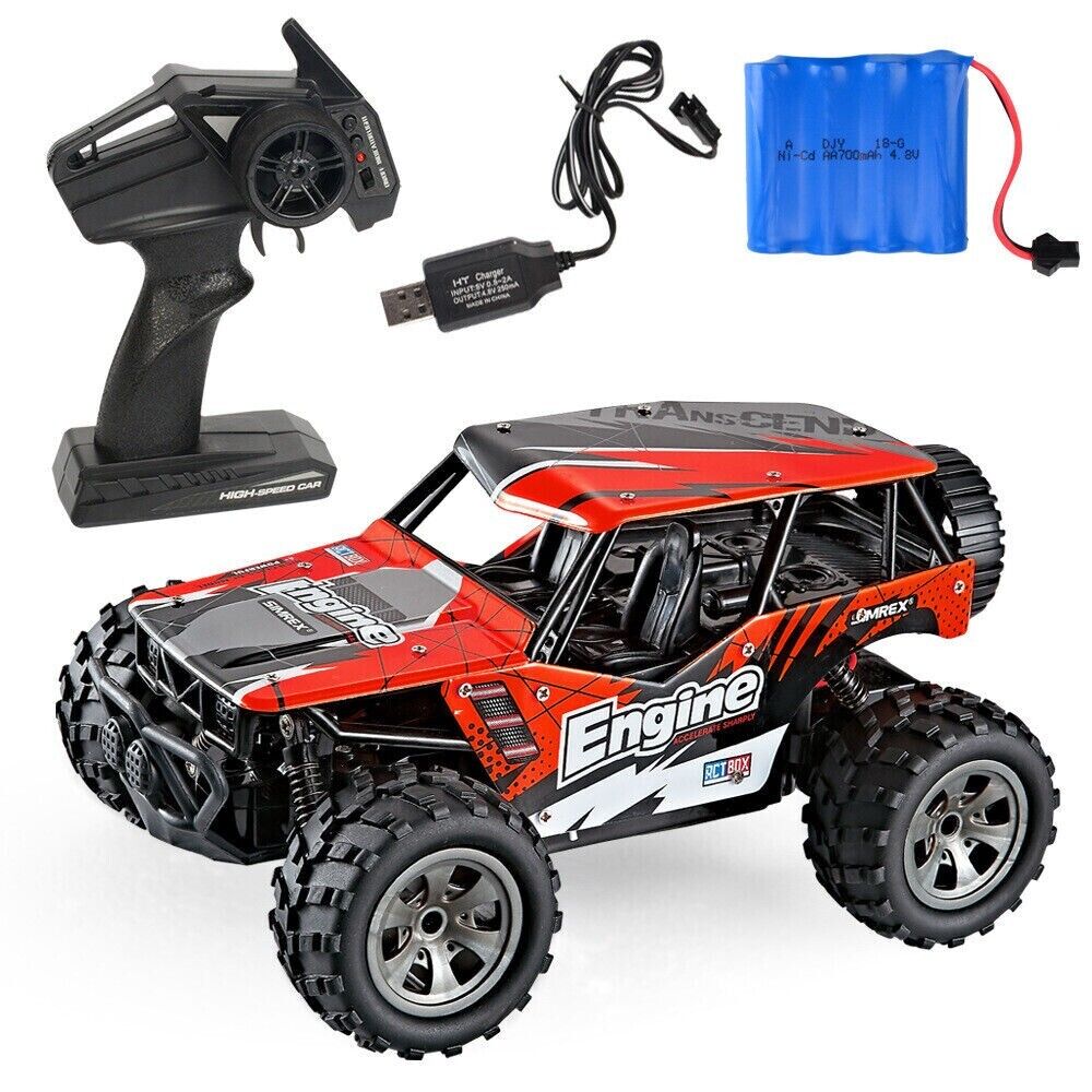 High Speed Off Road 1:18 2.4GHz Vehicle Remote Control Electric Car Toy Boy Gift