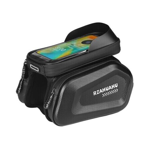 Waterproof Bike Bag Front Beam Bag Mountain Bike Mobile Phone Bag Riding Equip