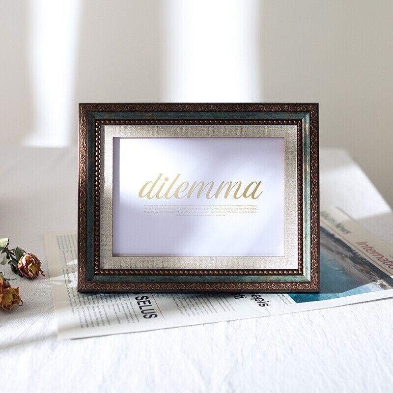 Simple Beauty Decoration Retro Table Setting Wall Hanging Gallery Photo Frame