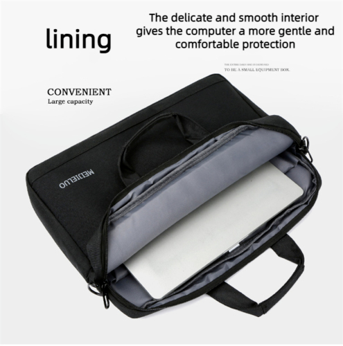 Unisex Waterproof Large Capacity Hand Shoulder Computer Bag Levity Briefcase
