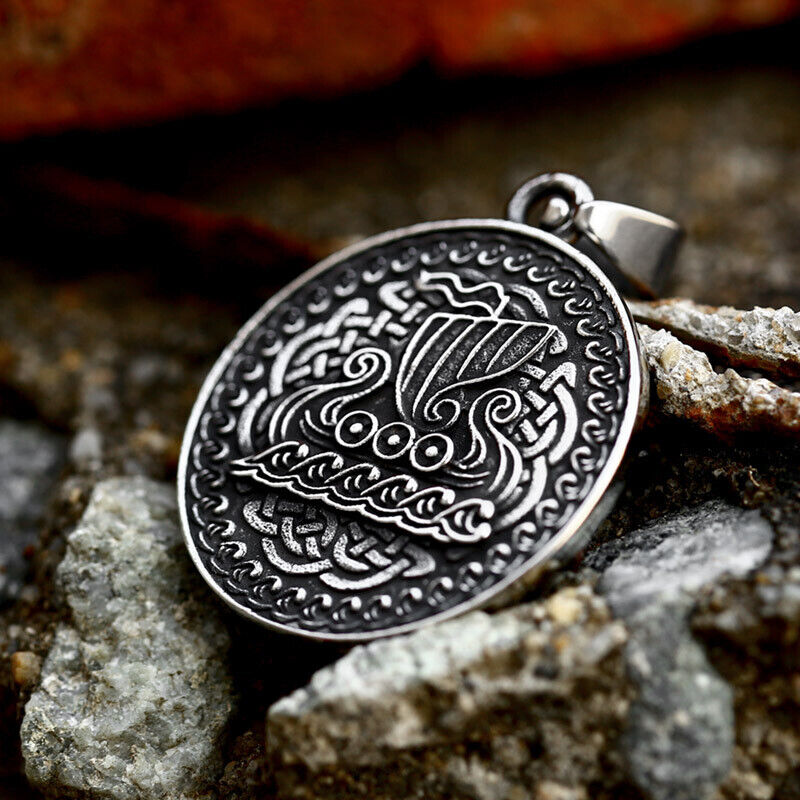 Unisex Mixed Theme Titanium Steel Vintage Art Punk Biker Retro Pendant Gift