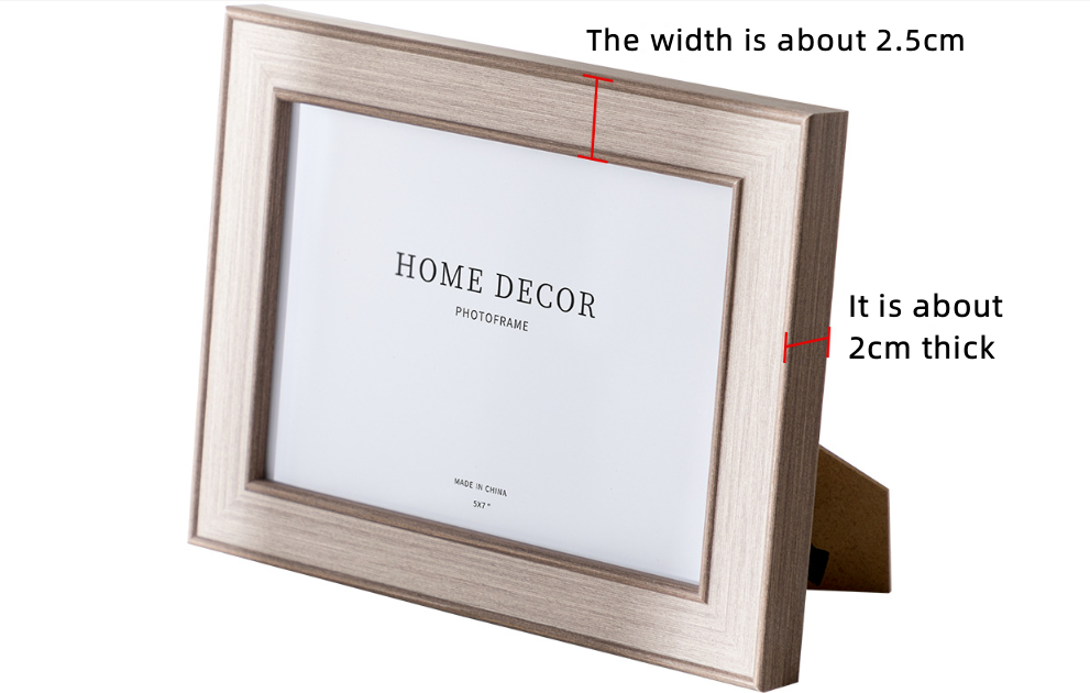 Fashion Gallery Picture Frame Creative Multi Size Rounded Edge Photo Frame
