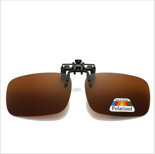 Unisex Polarized Clip On Flip up Sunglasses UV 400 Protection Driving glasses