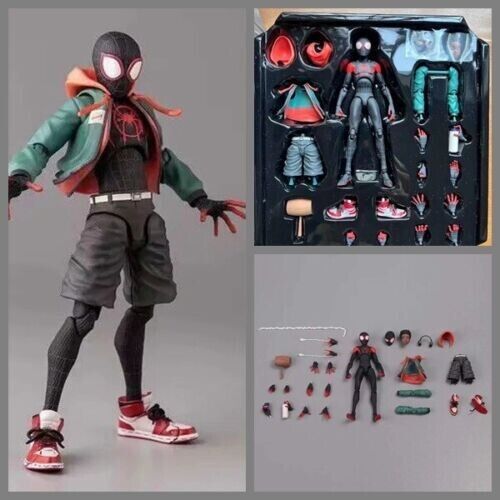 Articular Mobility Spiderman Movable Dolls And Figures Kid Children Cartoon Gift