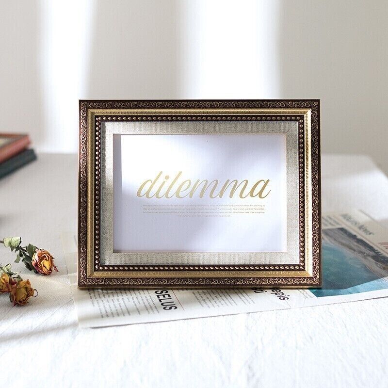 Simple Beauty Decoration Retro Table Setting Wall Hanging Gallery Photo Frame