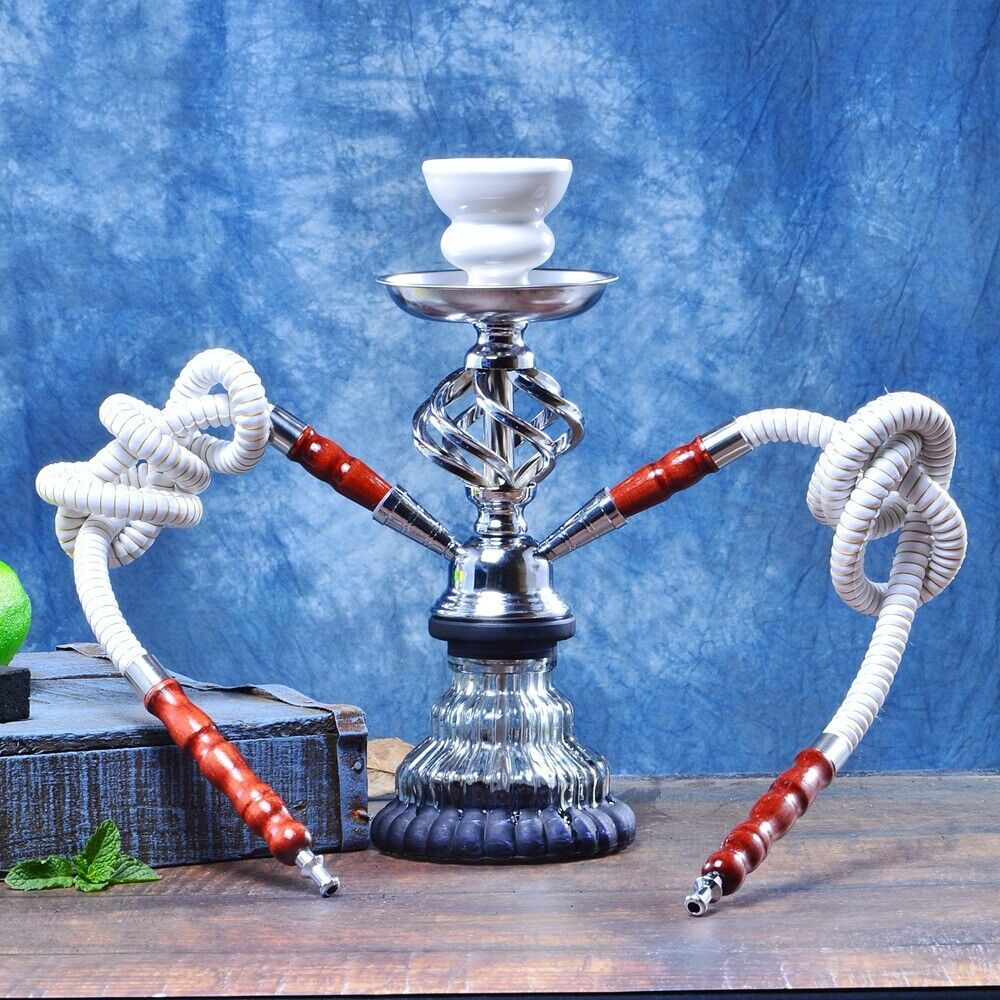 Traditional Gift Collectible One Size 2 Hose Premium Shisha Hookah Complete Set