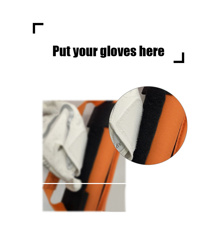 Portable Foldable Lightweight Golf Club Bag Lithe Travel Shoulder Handheld