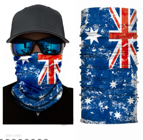 Cycling Camouflage Neck Gaiters Bandanas Fabric Motorcycle Face Masks Sunscreen