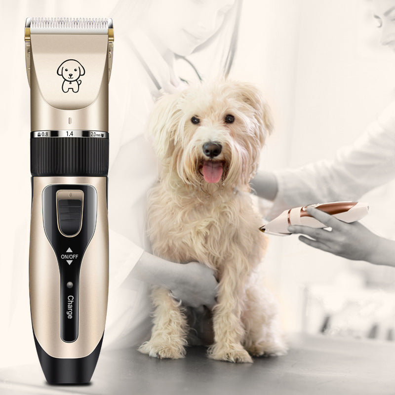 Pet Electric Clipper Pusher Hair Shave Claw Care Tool Nail Groom Grinder Dog Cat