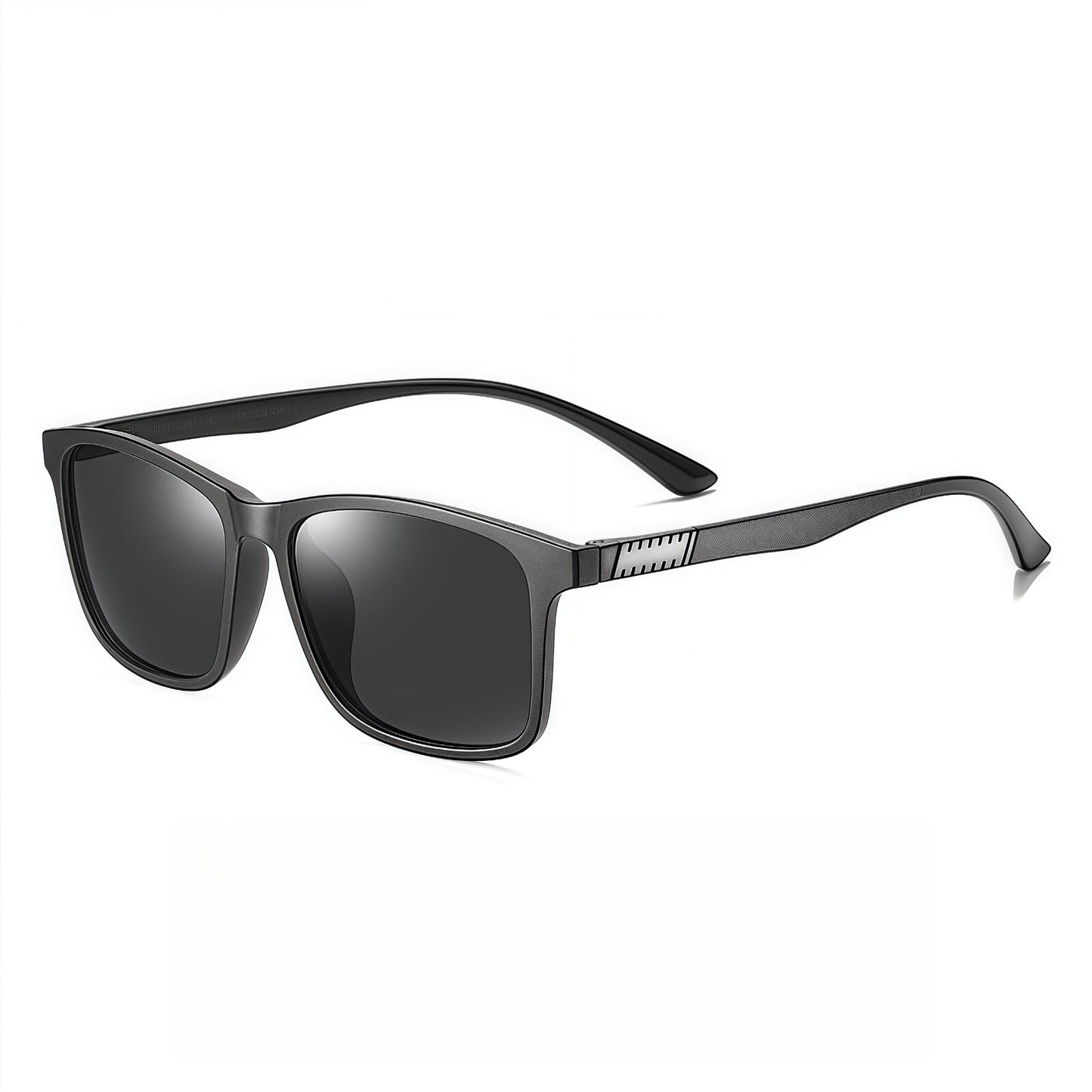 Men Lightweight Matte Frame UV400 Daily Wear Polarized Sporty Driving Sunglasses # 3501