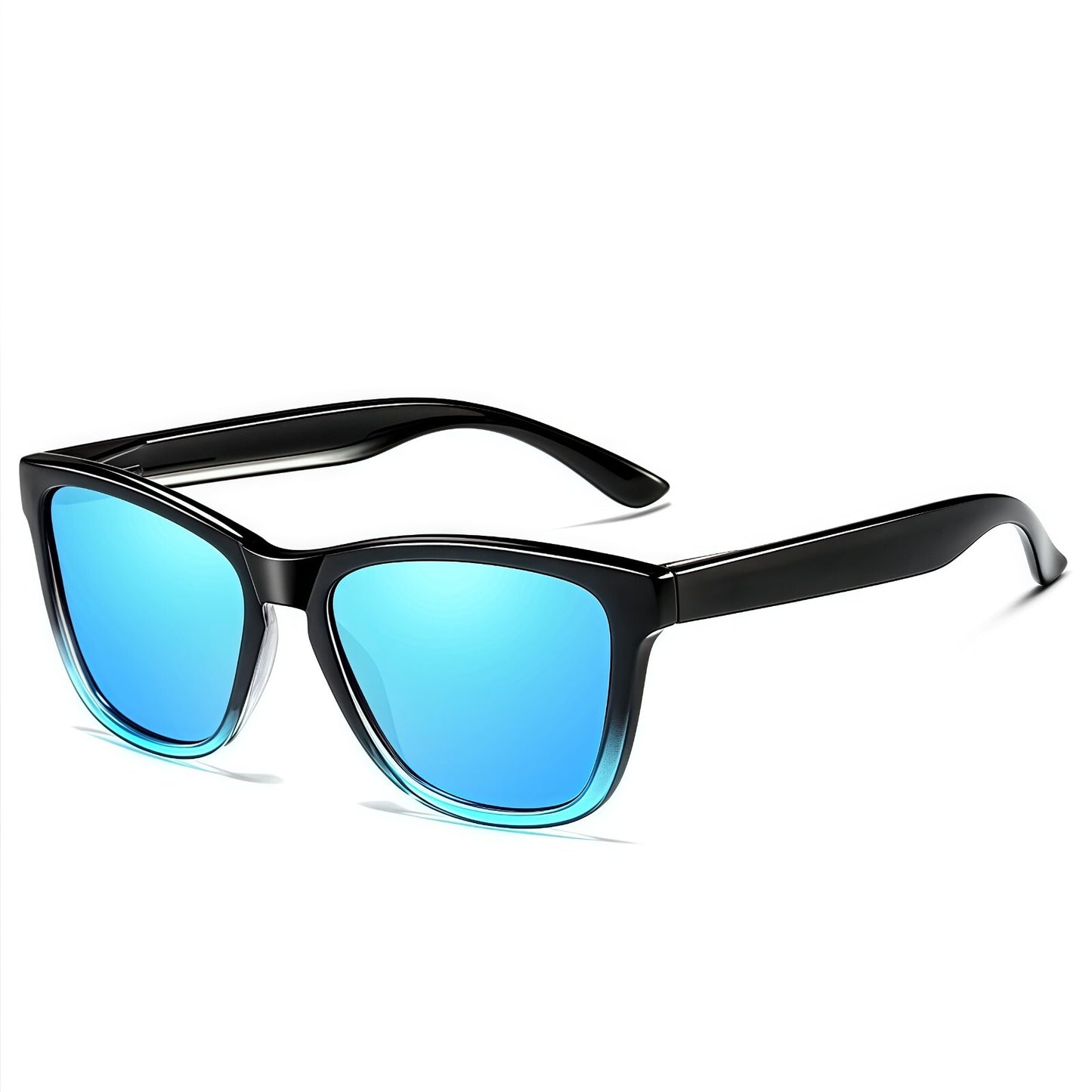 Men Gradient Color Lightweight UV400 Driving Anti-Glare HD Polarized Sunglasses # 0717