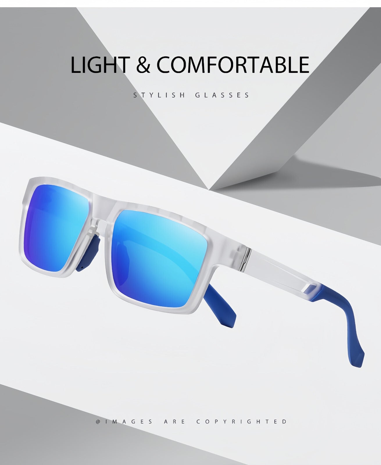 Men Polarized Sports Sunglasse Anti-Fog Vent Hole Design Cycling Running Driving # TR7521