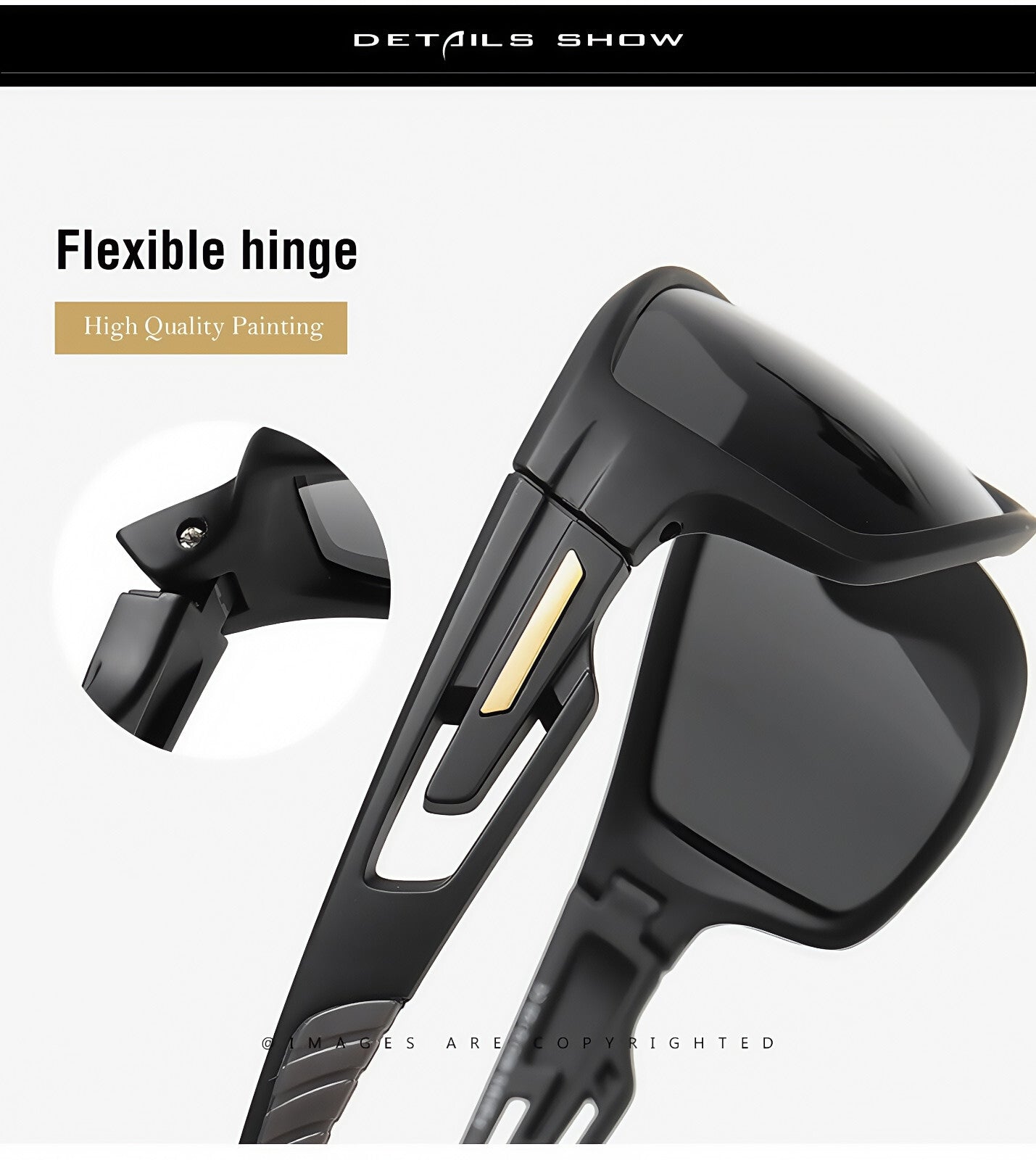 Men HD Polarized UV400 Anti-Glare Wrap Around Sports Driving Sunglasses Cycling # 201910