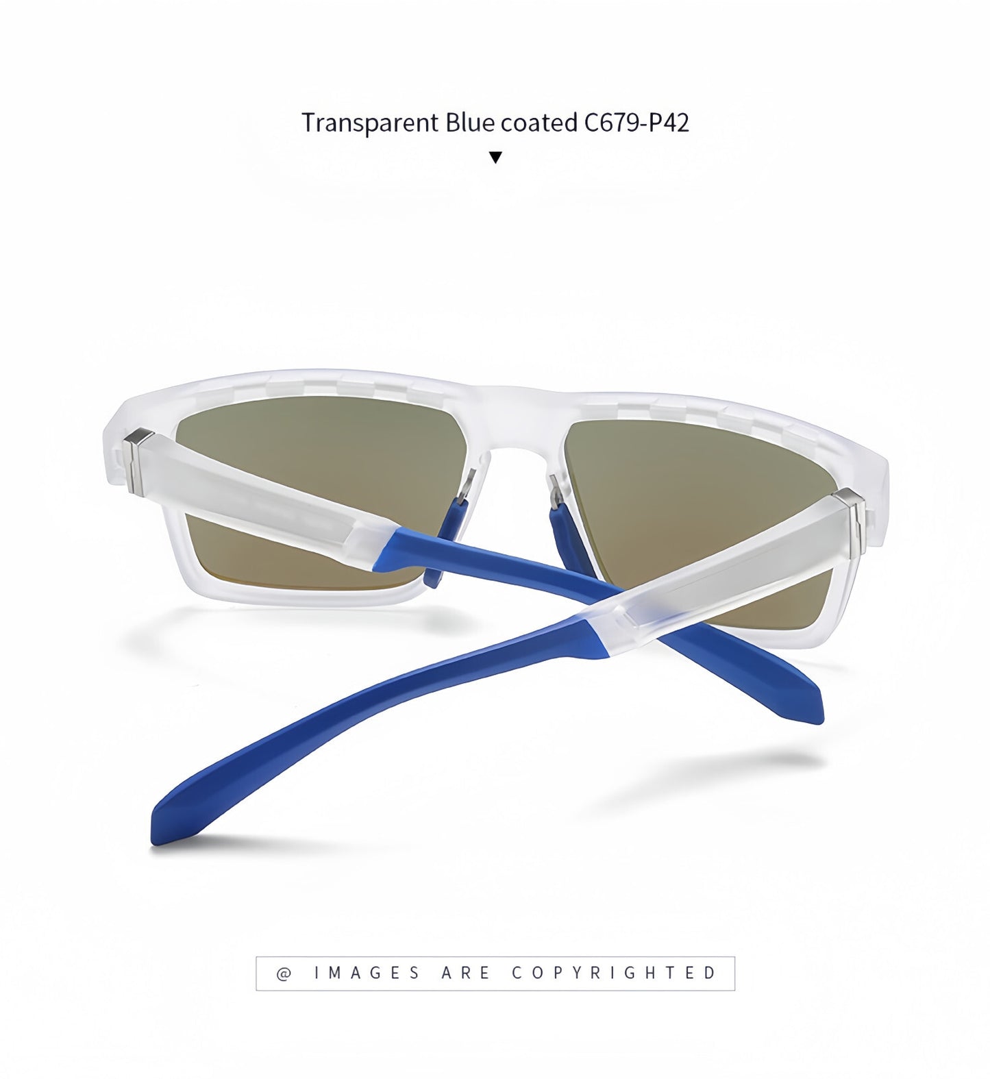 Men Polarized Sports Sunglasse Anti-Fog Vent Hole Design Cycling Running Driving # TR7521