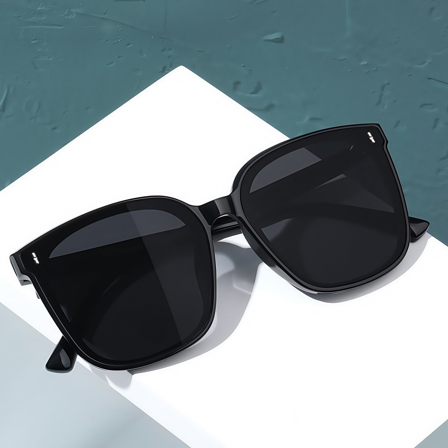 Women Stylish Outdoor Polarized Square Sunglasses UV400 Lightweight & Anti-Glare # TR6304