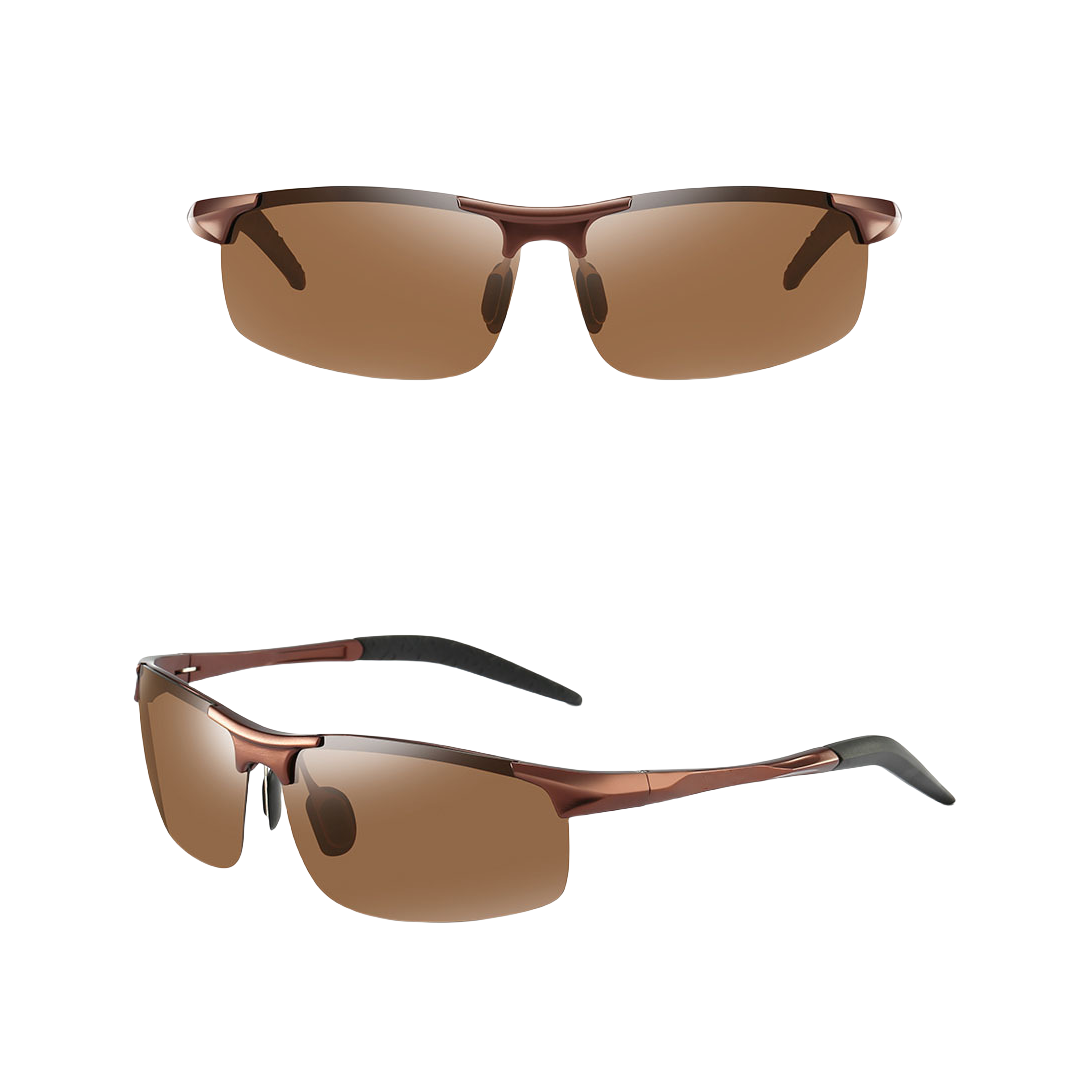 Men's Lightweight Polarized Sunglasses Driving HD UV400 Anti-Glare Sport Fishing # 8177