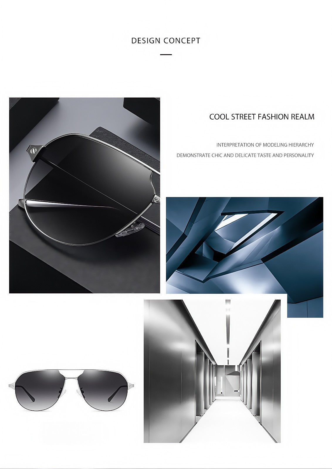 Men Polarized Aviator Sunglasses Lightweight UV400 Anti Glare Double Beam Design # JS8509