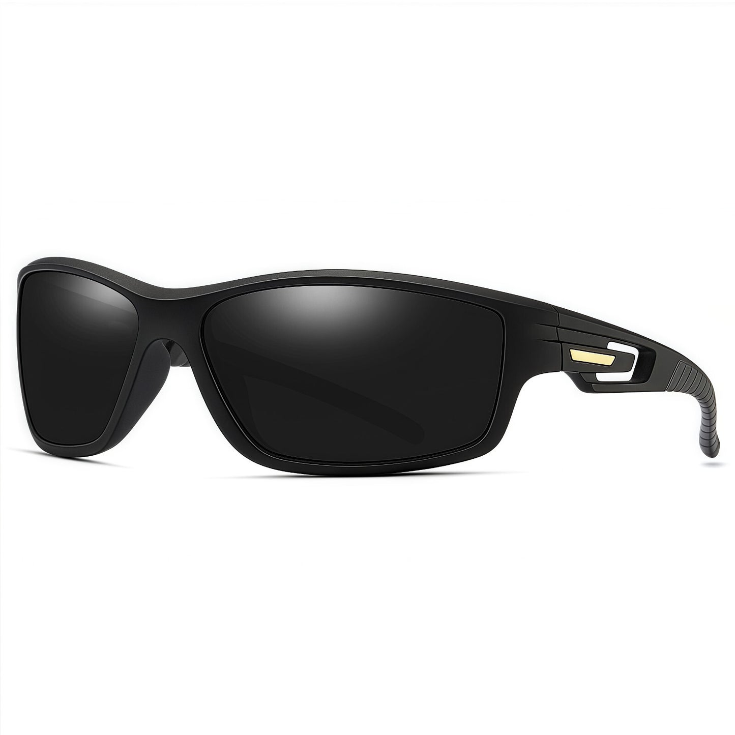 Men HD Polarized UV400 Anti-Glare Wrap Around Sports Driving Sunglasses Cycling # 201910