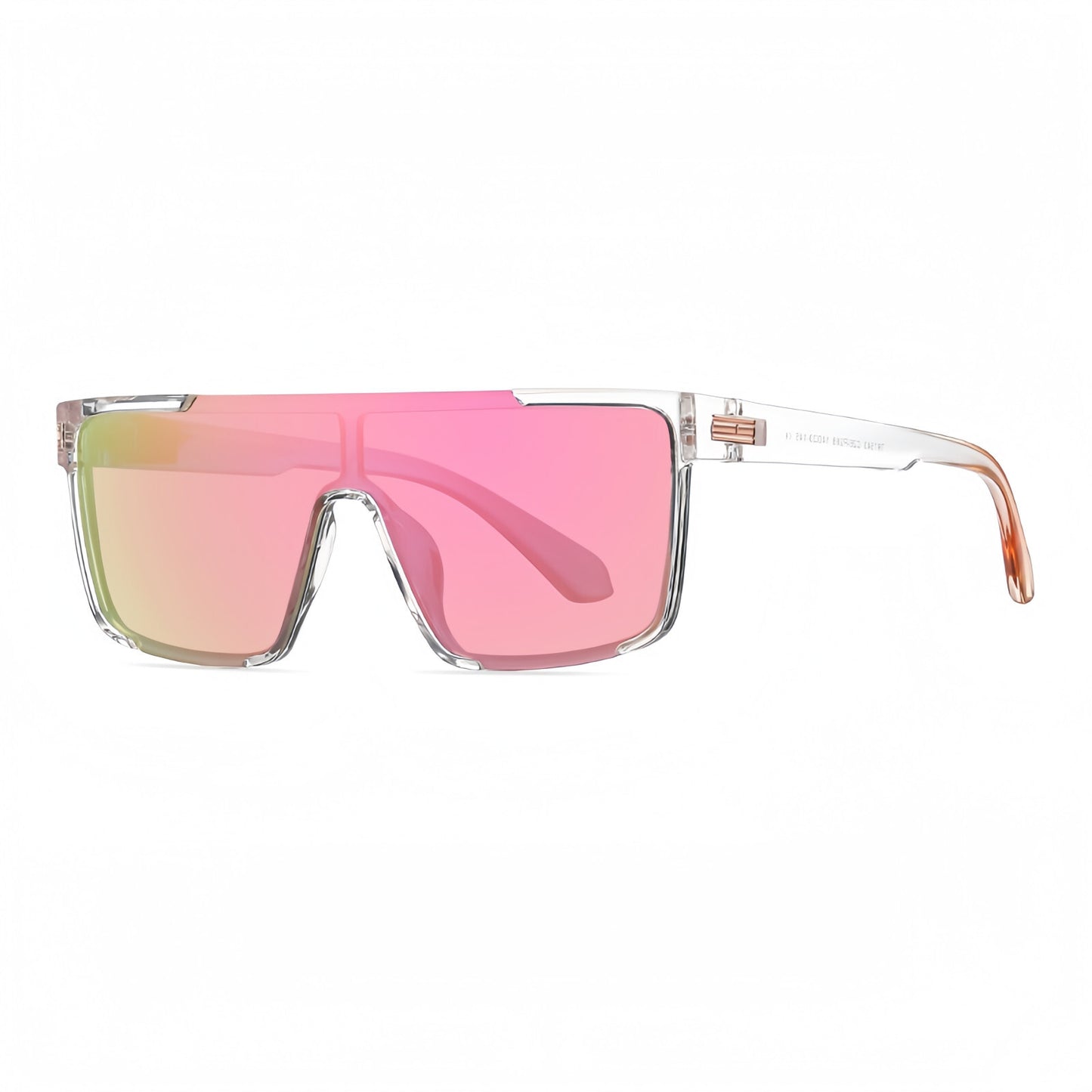 Women's Comfort Fit One-piece Shield Lens Streetwear Oversized Sports Sunglasses # TR7543