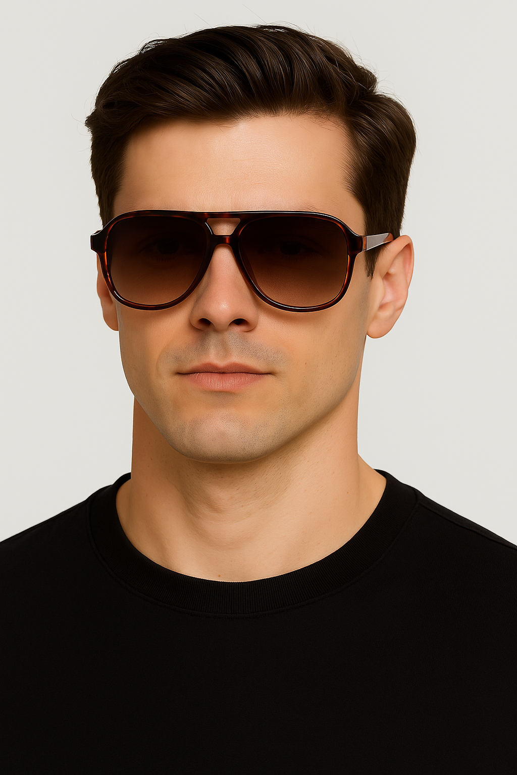Men Anti-Glare Polarized Aviator Sunglasses UV400 Driving Fishing Sports Travel # 95144