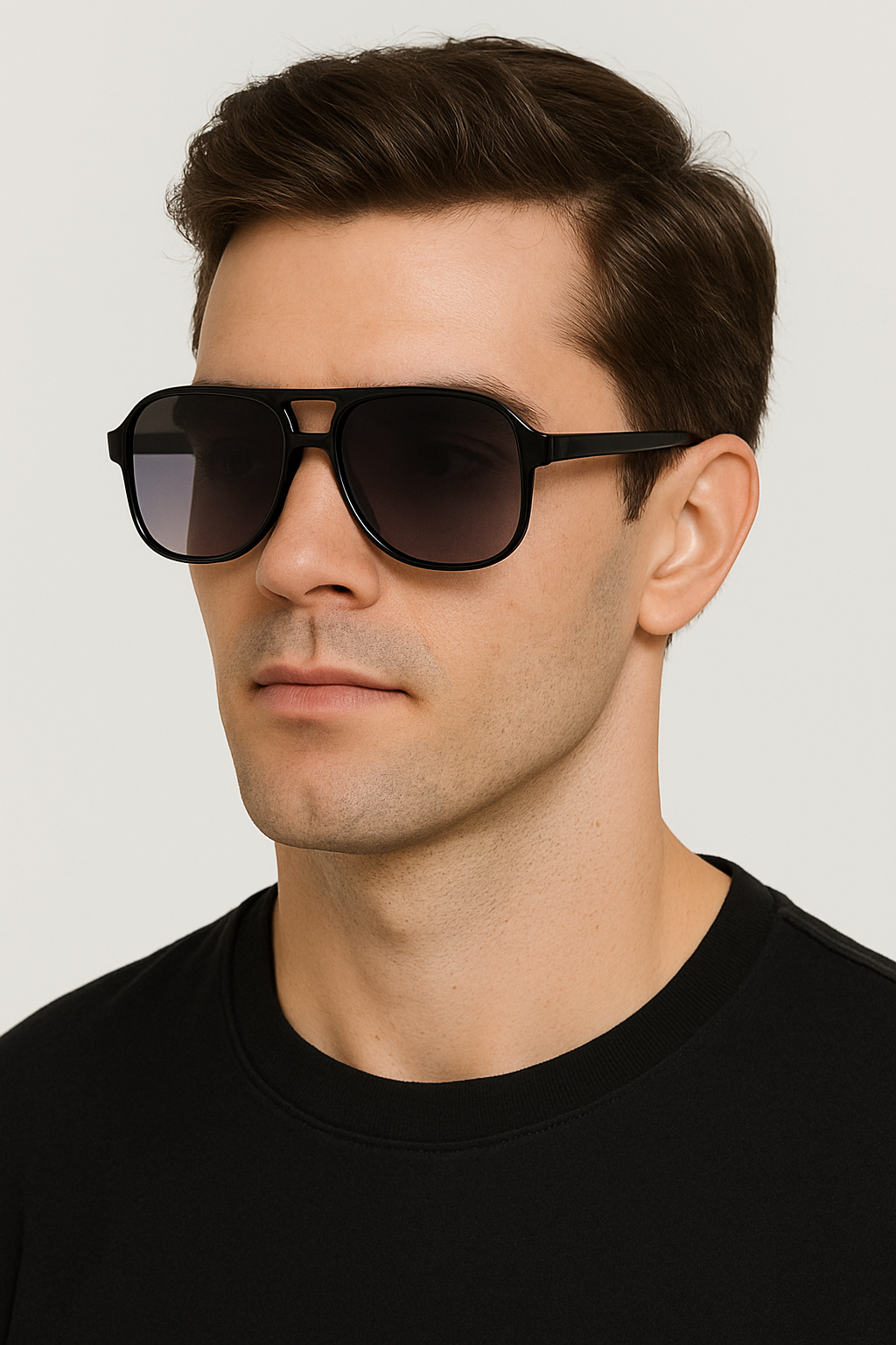 Men Anti-Glare Polarized Aviator Sunglasses UV400 Driving Fishing Sports Travel # 95144