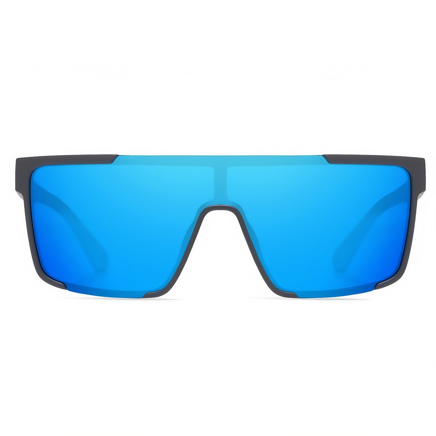 Women's Comfort Fit One-piece Shield Lens Streetwear Oversized Sports Sunglasses # TR7543