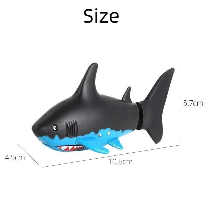 Mini Remote Control Boat Shark Dive Fish Sightsee Submarine Children Toy Gift
