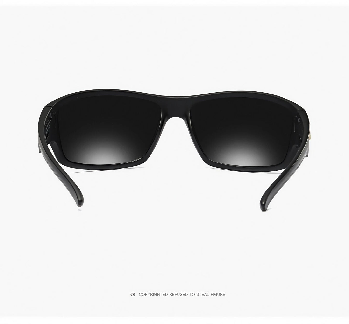 Men Polarized Sports Sunglasses Lightweight Wrap Around Shades Driving Cycling # 201909
