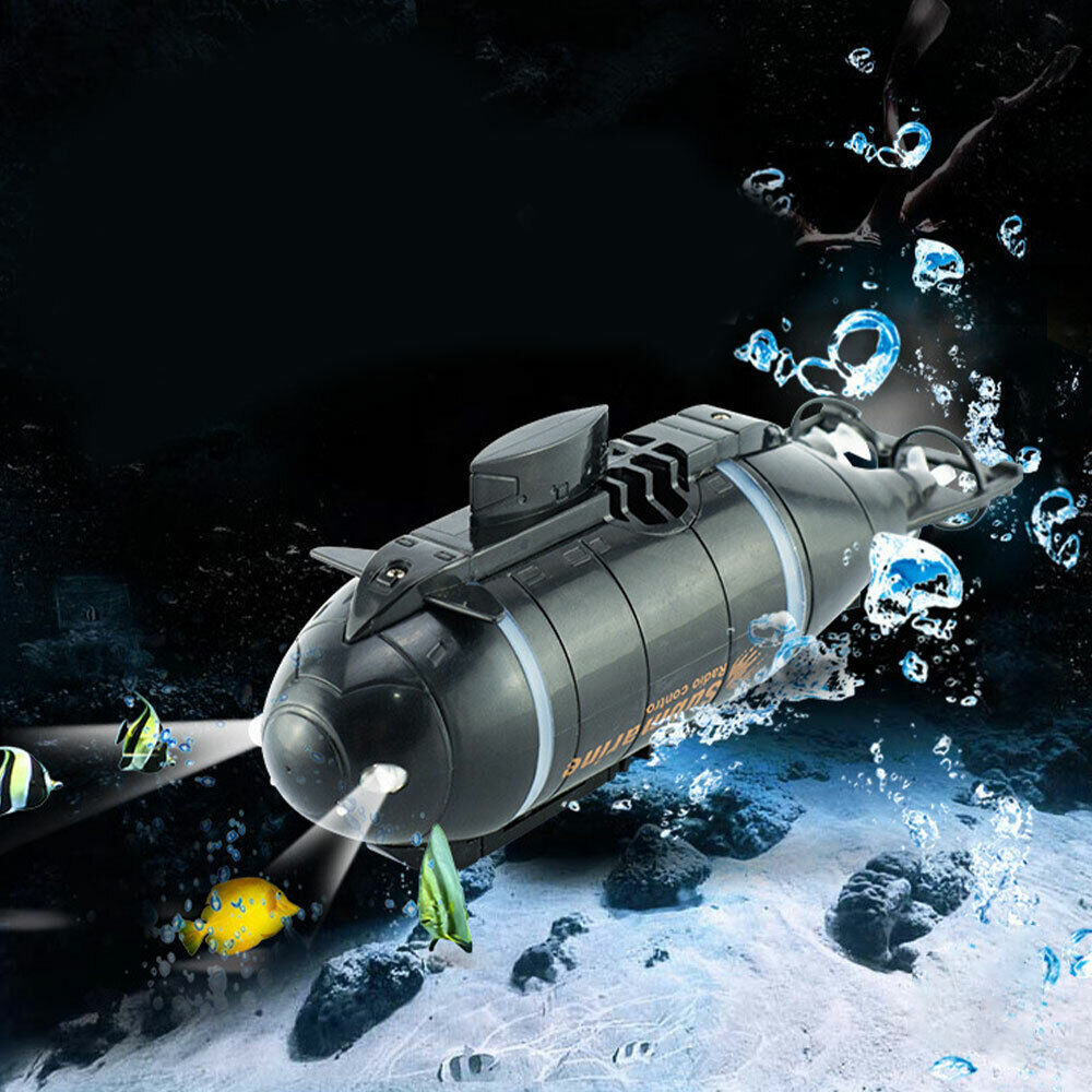 Electric Toy 6 Channels Diving Mini Remote Control Boat RC Submarine Radio Gift