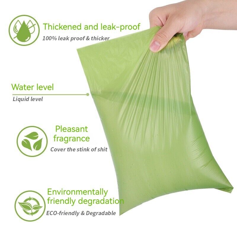 Biodegradable Pet Dog Poo Poop Bags Puppy Eco-Friendly Degradable Waste Bag