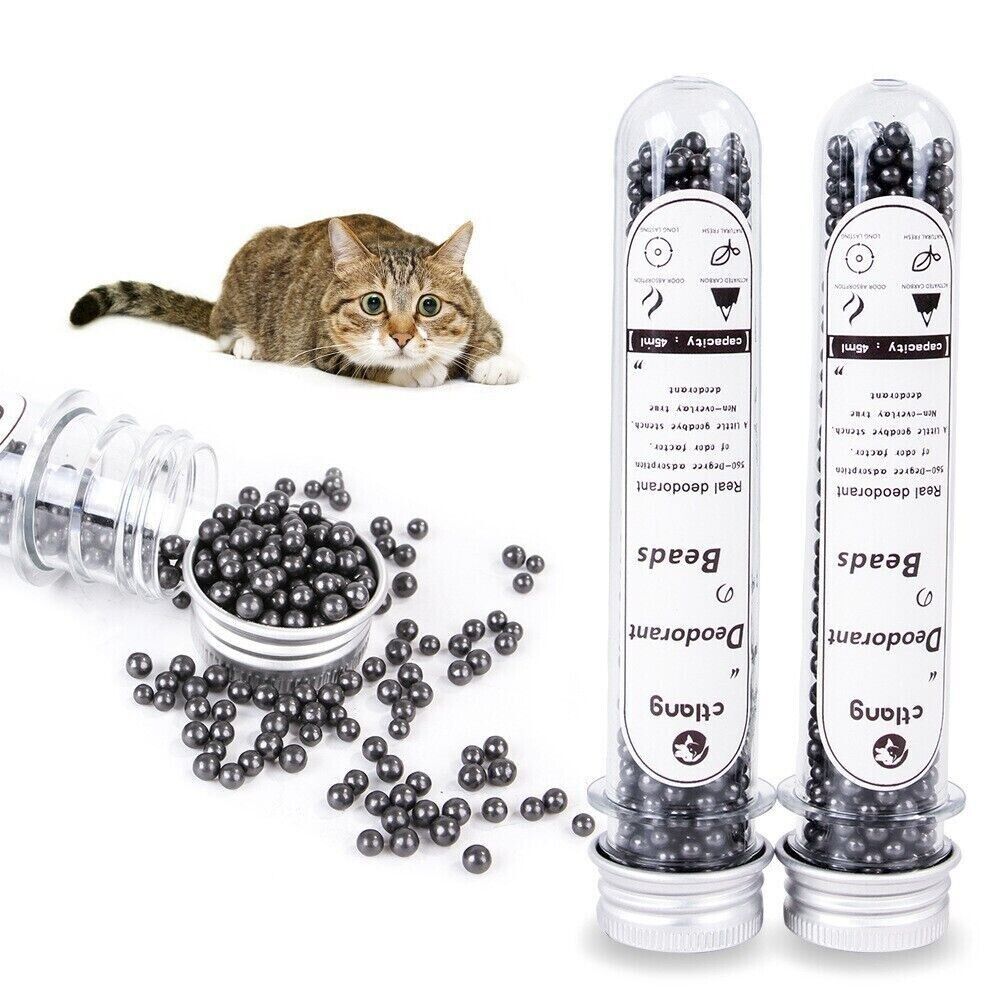 Pet Cat Deodorizer Freshness Activated Carbon Absorption Beads Pet Supplies