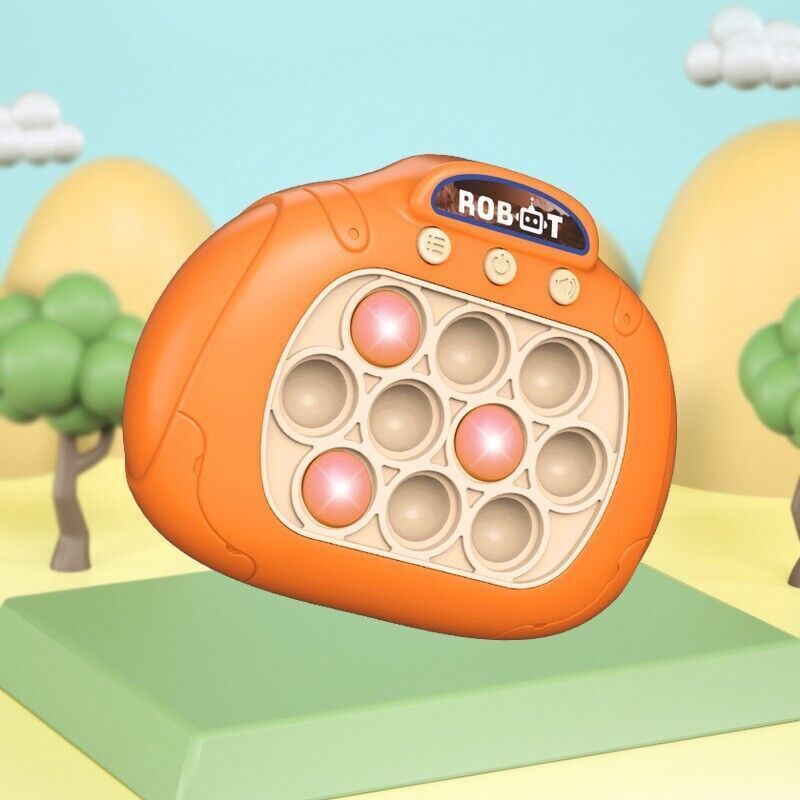 Children Decompression Finger Speed Push Educational Toys Gift Sound Light Game