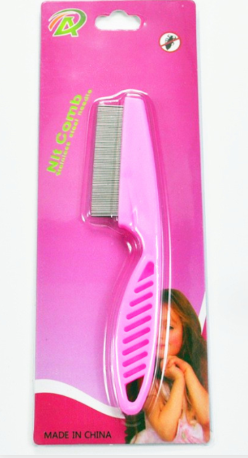 Pet Dog Encrypted Clean Flea Lice Removal Comb Hair Shedding Comb Steel Pin Comb
