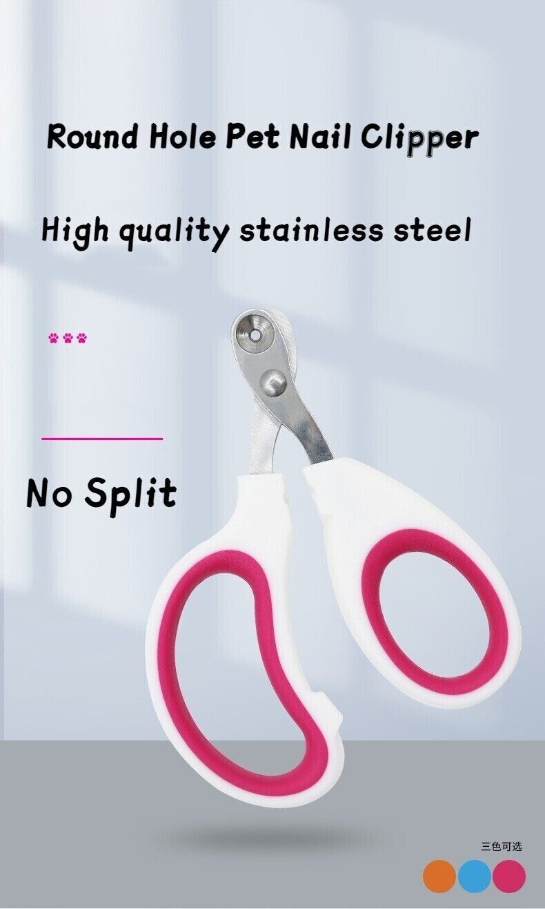 Pet Nail Clipper Trimmer Claw Grooming Cat Dog Clippers Toe Scissors Steel Tool