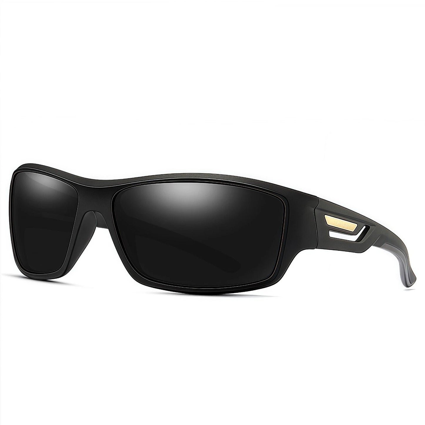 Men Polarized Sports Sunglasses Lightweight Wrap Around Shades Driving Cycling # 201909