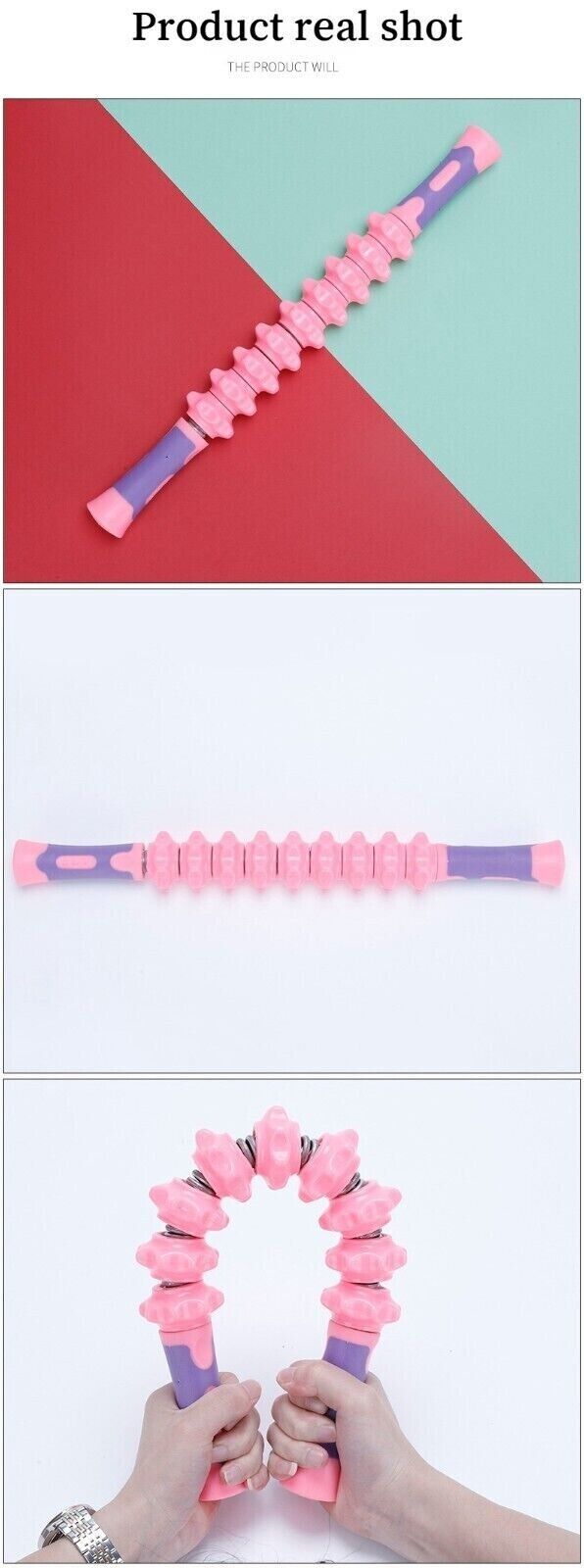 Yoga Wolfsbane Muscle Relax Skinny Leg Prick Ball Fitness Fascia Bar Gear Roller