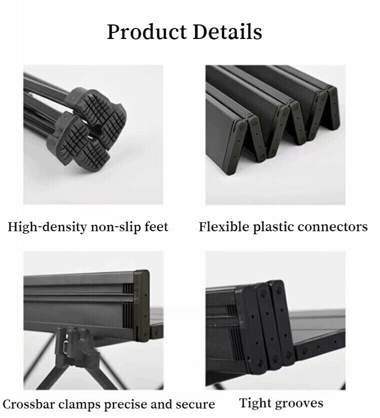 Aluminium Alloy Portable Mountain Camping Barbecue Table Folding Table S Size
