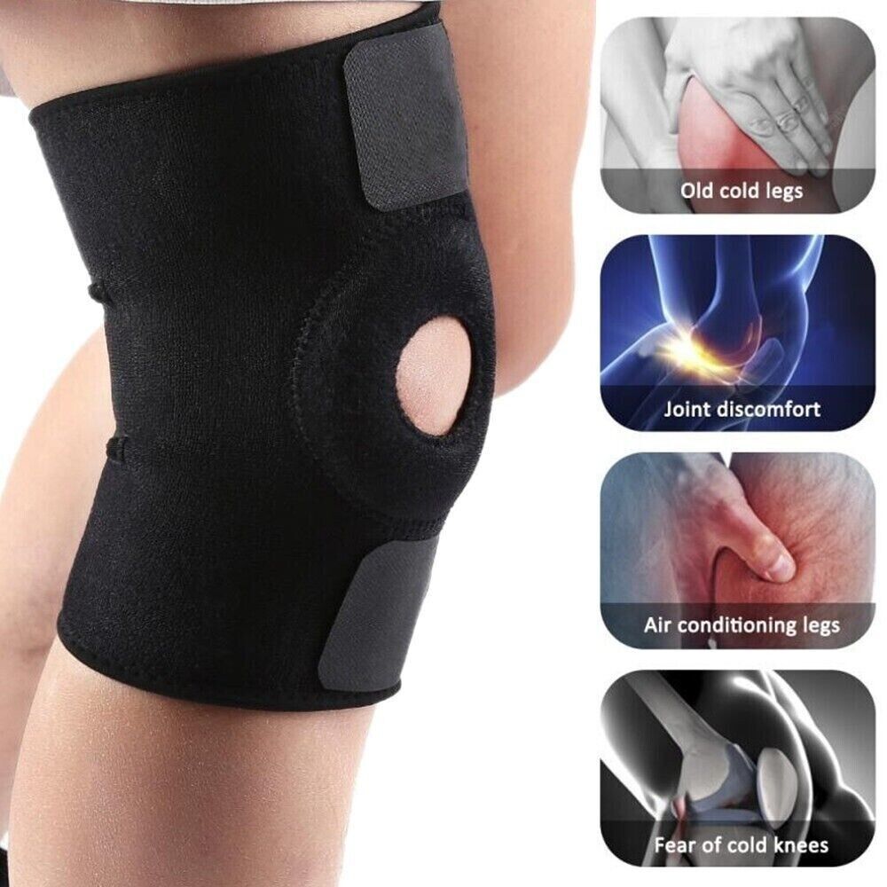 Unisex Adjustable Crash Knee Strap Running Fitness Sport Protective Gear Patella