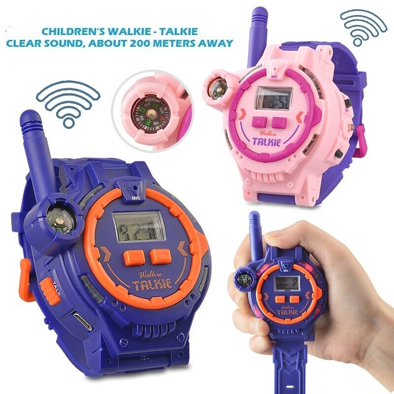 Long Reception Distance Wireless Walkie Talkie Kids Electronic Portable Toy