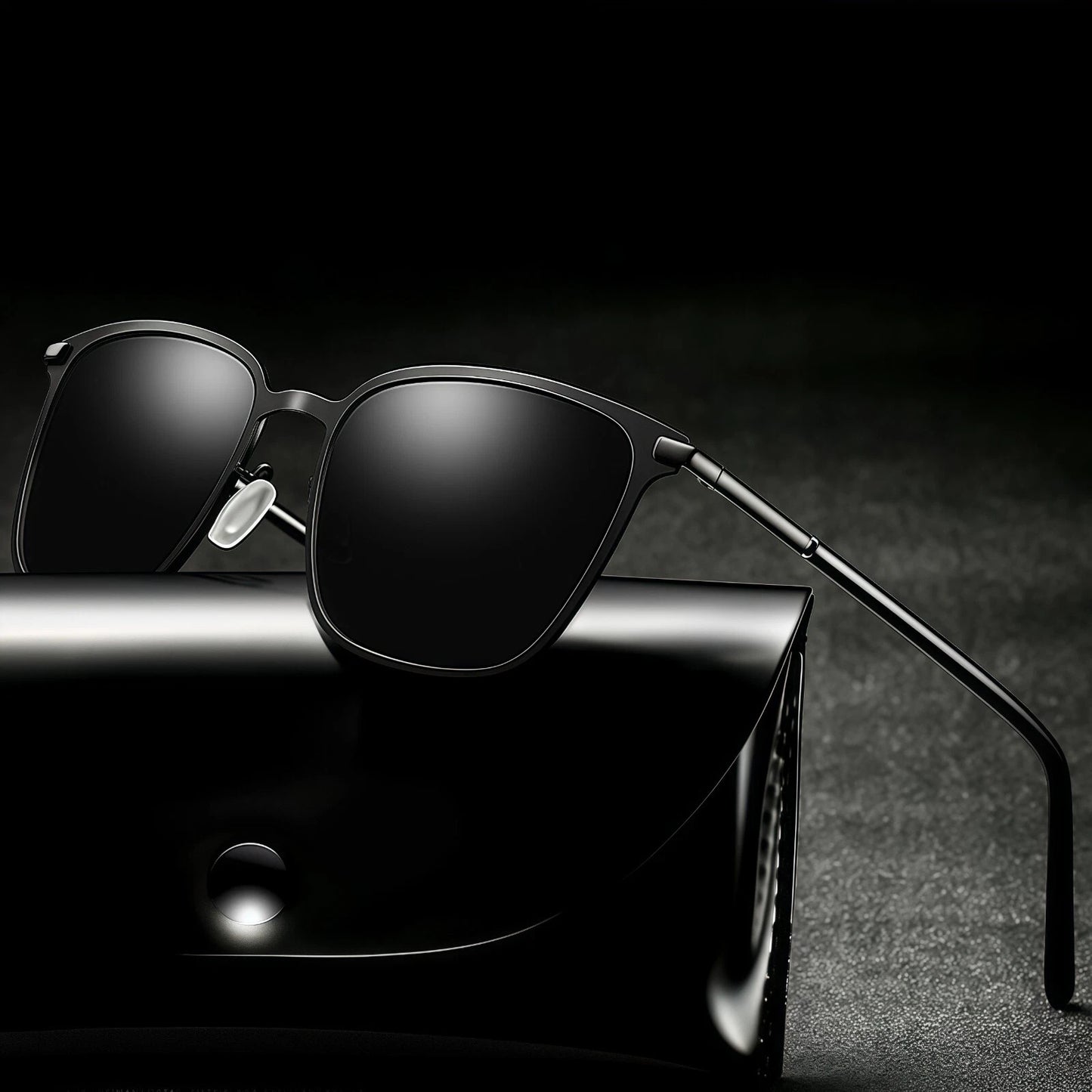 Men's Anti-Glare Square Driving Outdoor Travel Daily UV400 Polarized Sunglasses # 0864